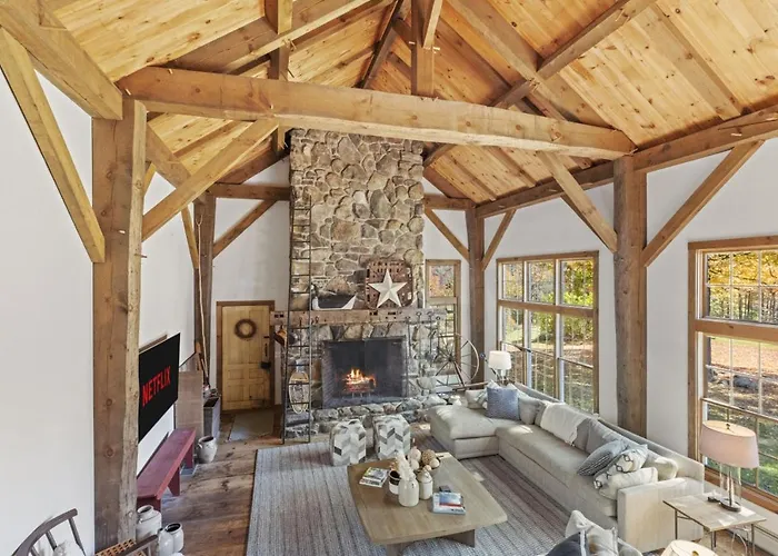 Modern Lux Cabin W Mtn Views And Fire Pit